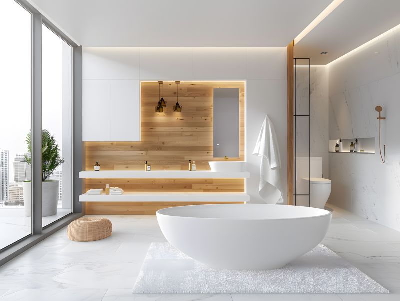 Luxury Bathtub Area